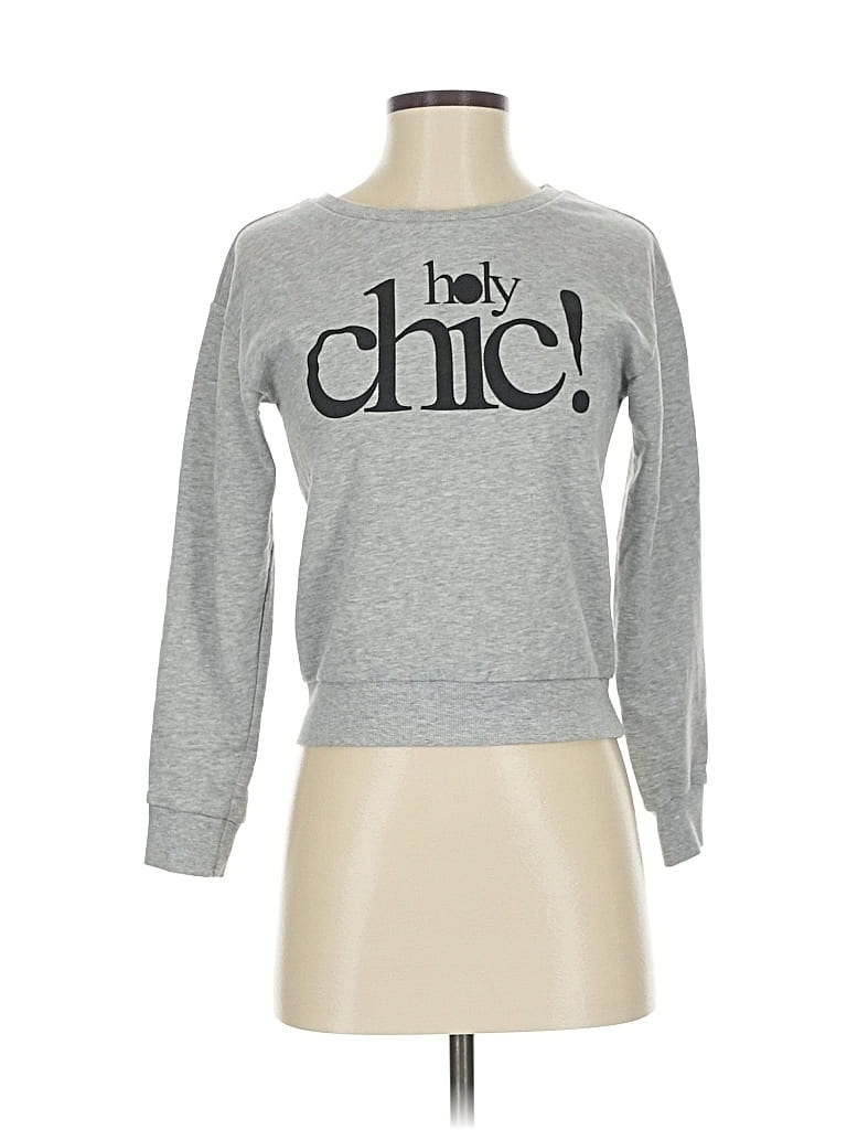 Pre-owned Divided By H&m Sweatshirt In Gray