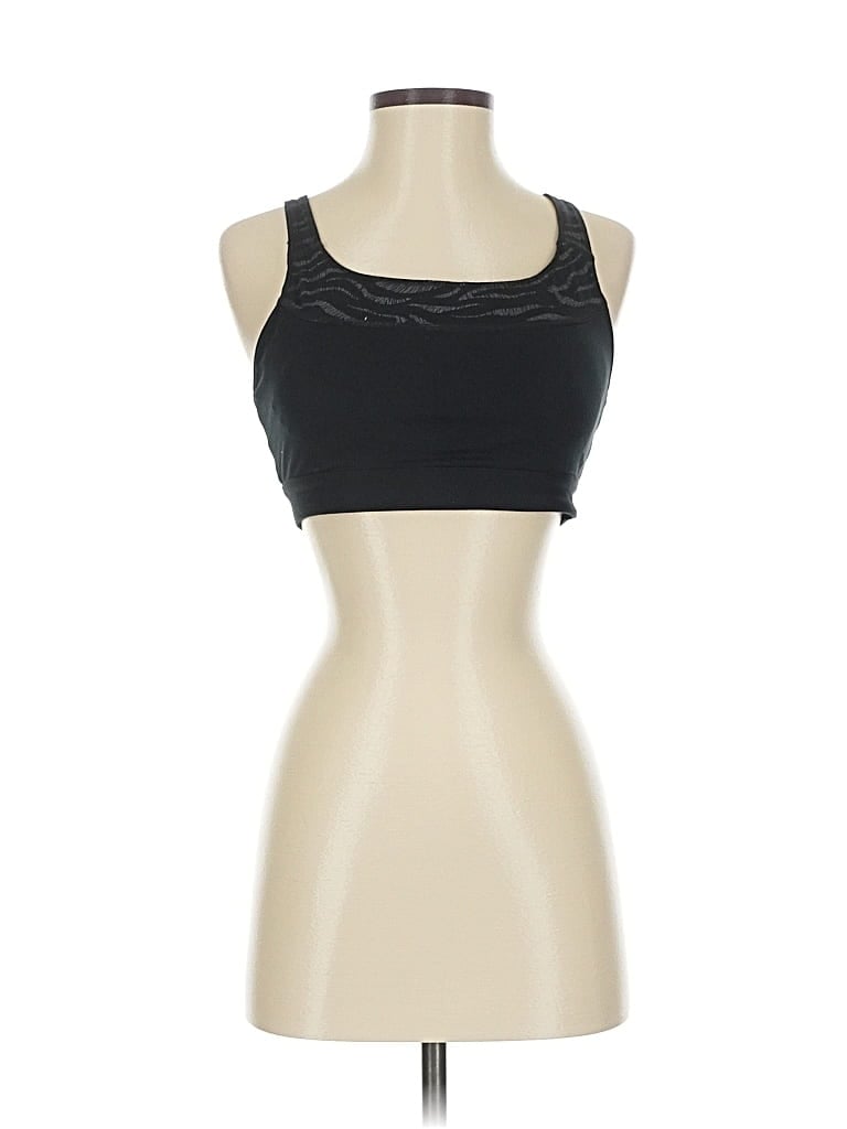 Pre-owned Fabletics Sports Bra In Black