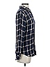 Rails 100% Rayon Plaid Blue Long Sleeve Button-Down Shirt Size S - photo 4