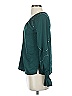 Vince Camuto 100% Polyester Teal Long Sleeve Blouse Size XXS - photo 5
