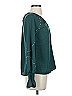 Vince Camuto 100% Polyester Teal Long Sleeve Blouse Size XXS - photo 4