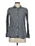 J.Crew Checkered-gingham Blue Long Sleeve Button-Down Shirt Size 6 - photo 1