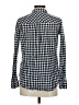 J.Crew Checkered-gingham Blue Long Sleeve Button-Down Shirt Size 6 - photo 2