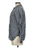 J.Crew Checkered-gingham Blue Long Sleeve Button-Down Shirt Size 6 - photo 5