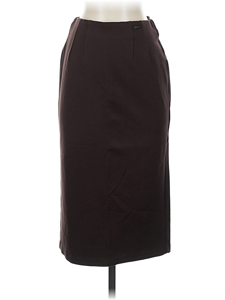 Pre-owned T Tahari Formal Skirt In Brown