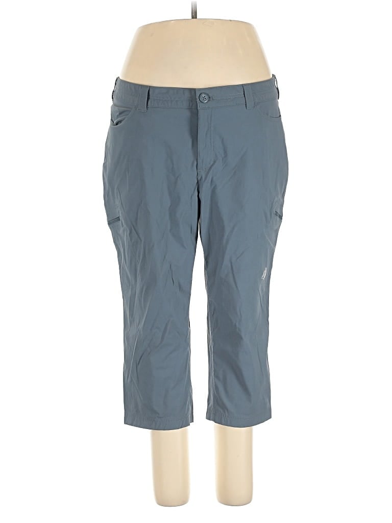 Pre-owned Eddie Bauer Active Pants In Blue