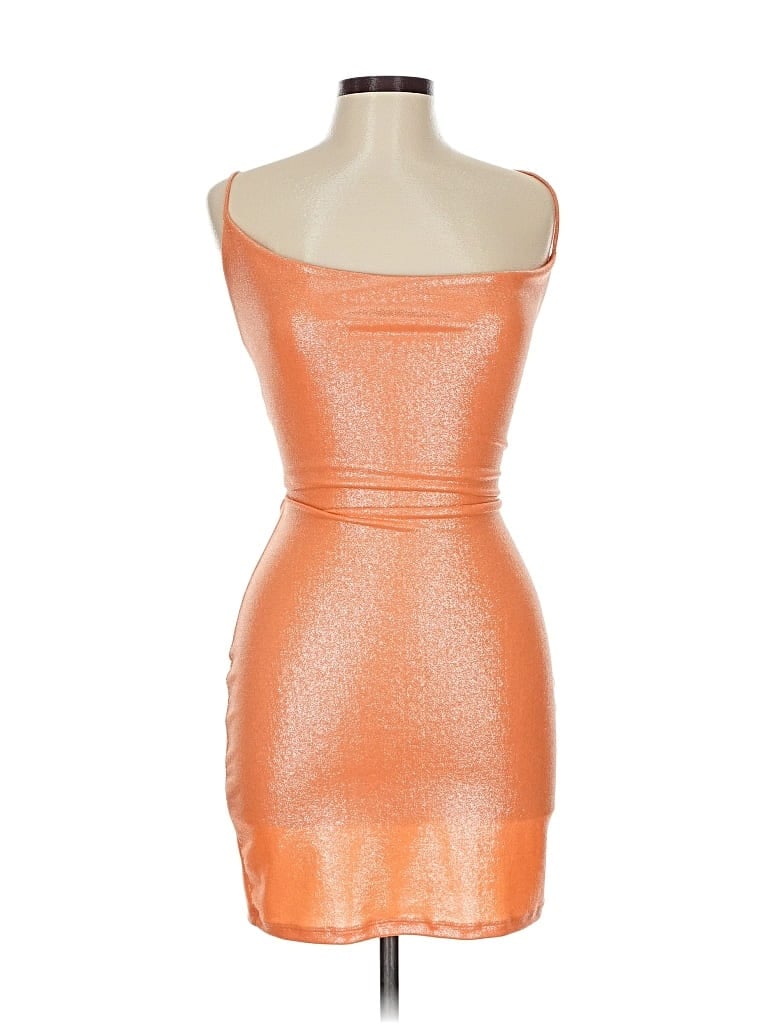 Pre-owned Windsor Sleeveless Top Orange Strapless Neckline Tops