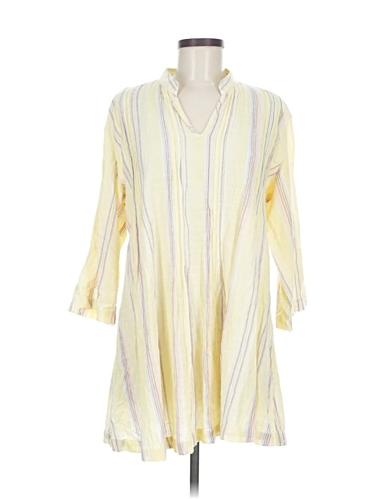 Pre-owned Soft Surroundings Casual Dress In Yellow