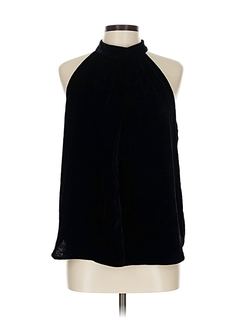 Ann Taylor Loft Sleeveless Blouse In Black