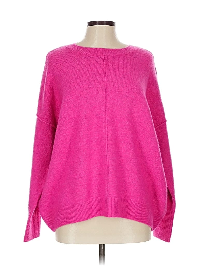 Pre-owned Vince Camuto Pullover Sweater In Pink