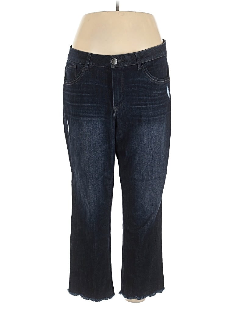 Pre-owned Democracy Jeans In Blue