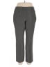 Sigrid Olsen Chevron-herringbone Gray Dress Pants Size 14 - photo 1