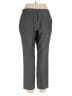 Sigrid Olsen Chevron-herringbone Gray Dress Pants Size 14 - photo 2