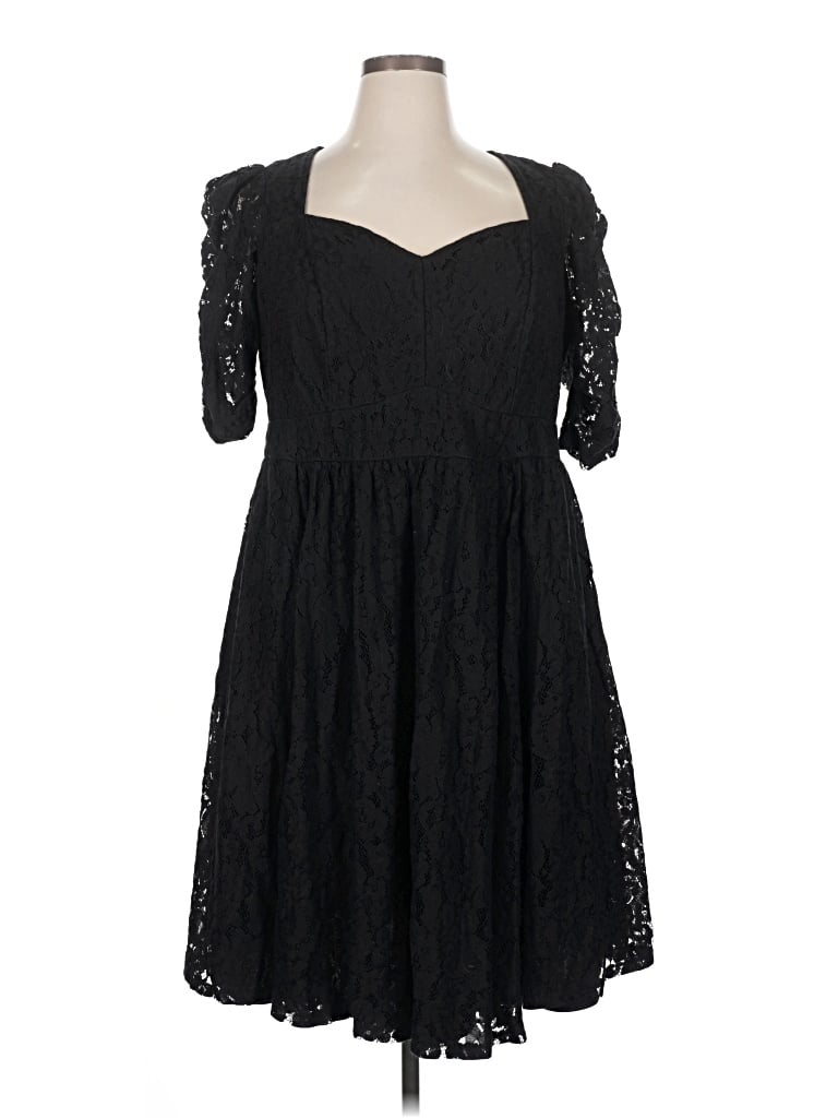 Pre-owned Torrid Cocktail Dress In Black