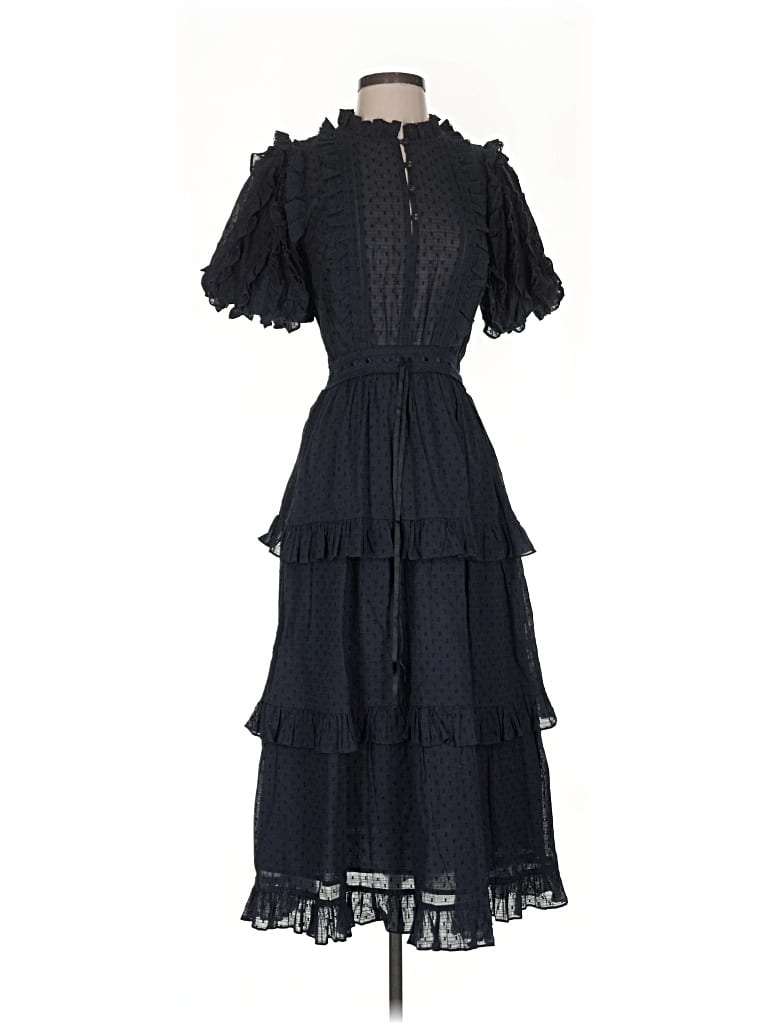 Pre-owned Cleobella Cocktail Dress In Black