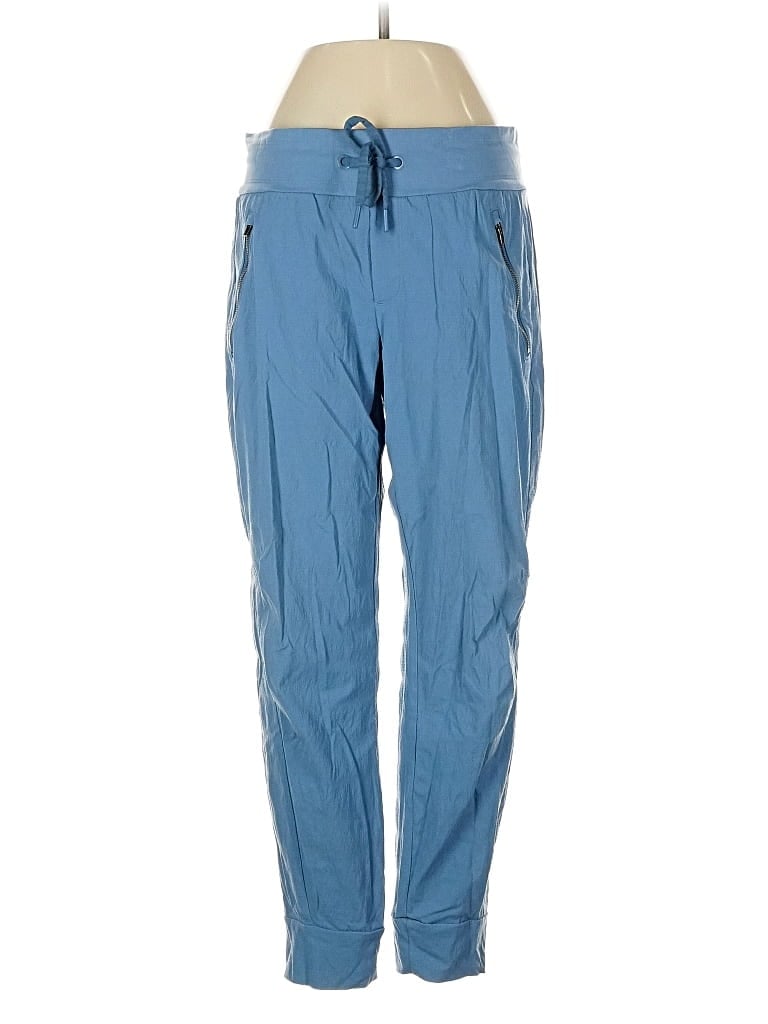 Pre-owned Athleta Track Pants In Blue