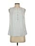 MICHAEL Michael Kors 100% Polyester Blue Sleeveless Blouse Size XS - photo 1