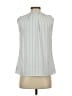 MICHAEL Michael Kors 100% Polyester Blue Sleeveless Blouse Size XS - photo 2