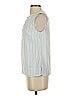 MICHAEL Michael Kors 100% Polyester Blue Sleeveless Blouse Size XS - photo 5