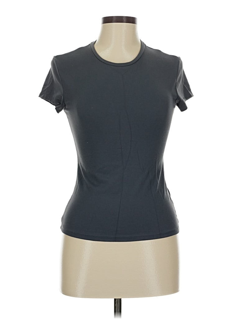 Pre-owned H&m Active T-shirt In Gray