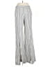 Worth New York Stripes Silver White Casual Pants Size 8 - photo 1