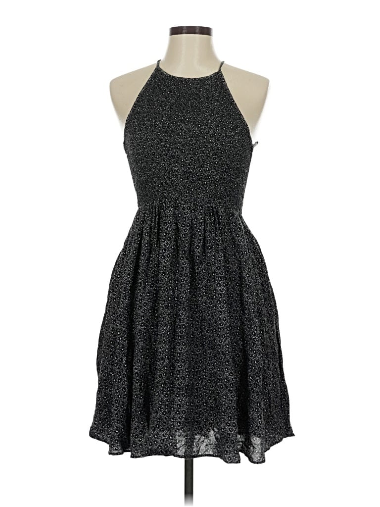Pre-owned Kimchi Blue Casual Dress In Black