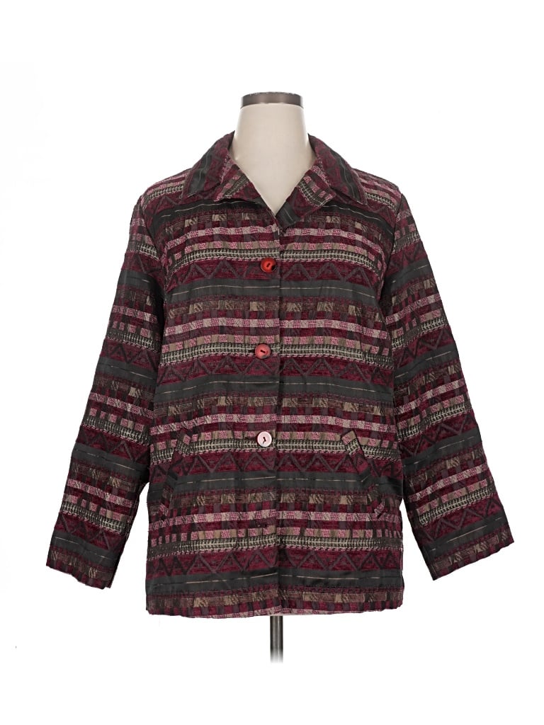 Pre-owned Sag Harbor Coat In Brown