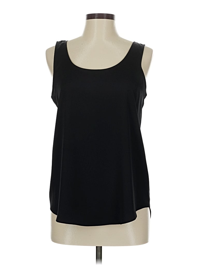 Pre-owned Apt. 9 Sleeveless Blouse In Black