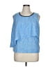 Juicy Couture 100% Polyester Blue Sleeveless Top Size XL - photo 1