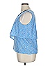 Juicy Couture 100% Polyester Blue Sleeveless Top Size XL - photo 5