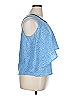 Juicy Couture 100% Polyester Blue Sleeveless Top Size XL - photo 4