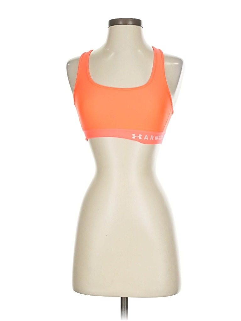Pre-owned Under Armour Sports Bra In Orange