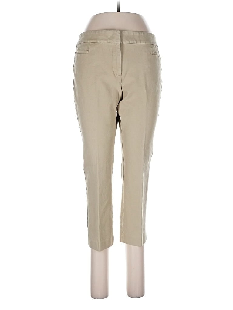 Pre-owned Ann Taylor Factory Khaki Pant In Brown