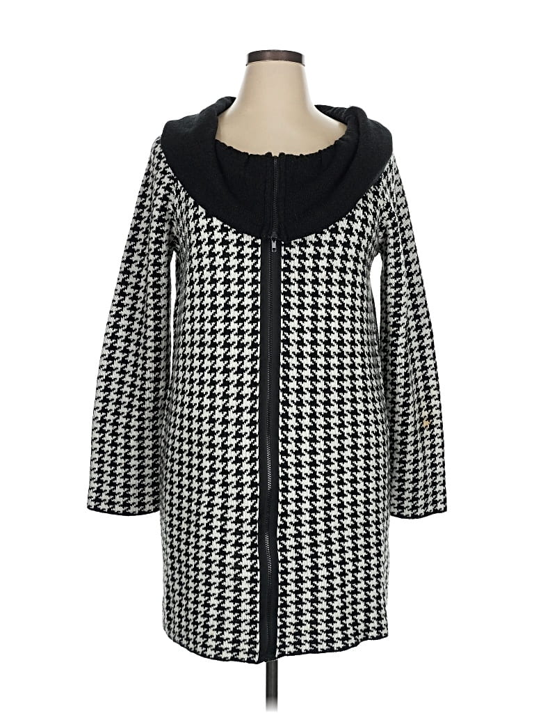 Pre-owned Fever Cardigan Sweater In Black