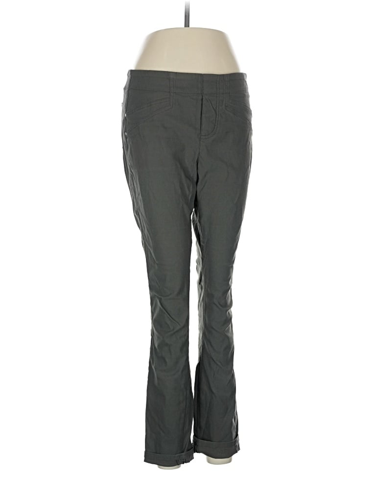 Pre-owned Nic + Zoe Dress Pants In Gray
