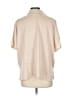 Unbranded 100% Polyester Tan Short Sleeve Blouse Size L - photo 2