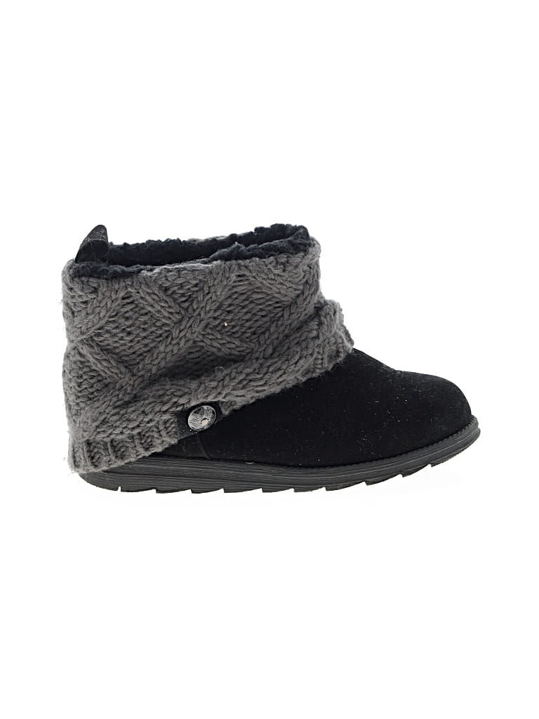 Pre-owned Muk Luks Ankle Boots In Black