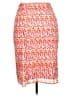 Eddie Bauer Print Orange Casual Skirt Size M - photo 2