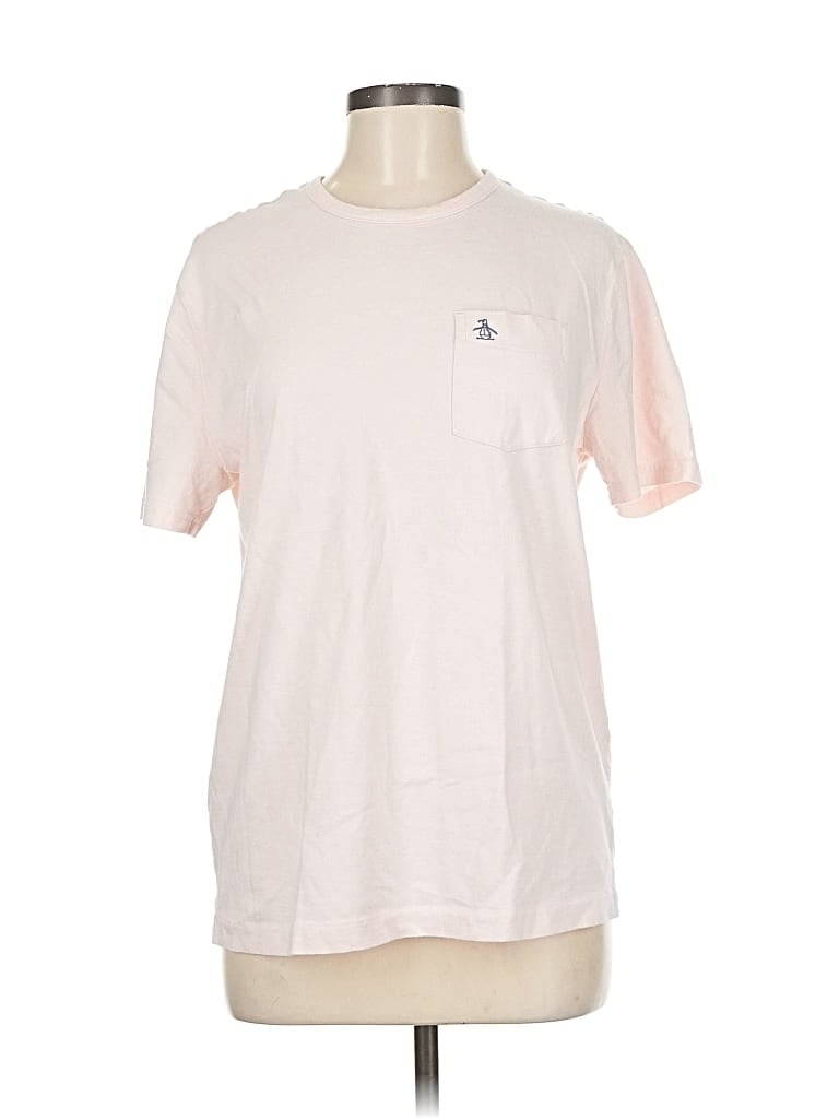 Pre-owned An Original Penguin By Munsingwear Short Sleeve T-shirt In Pink