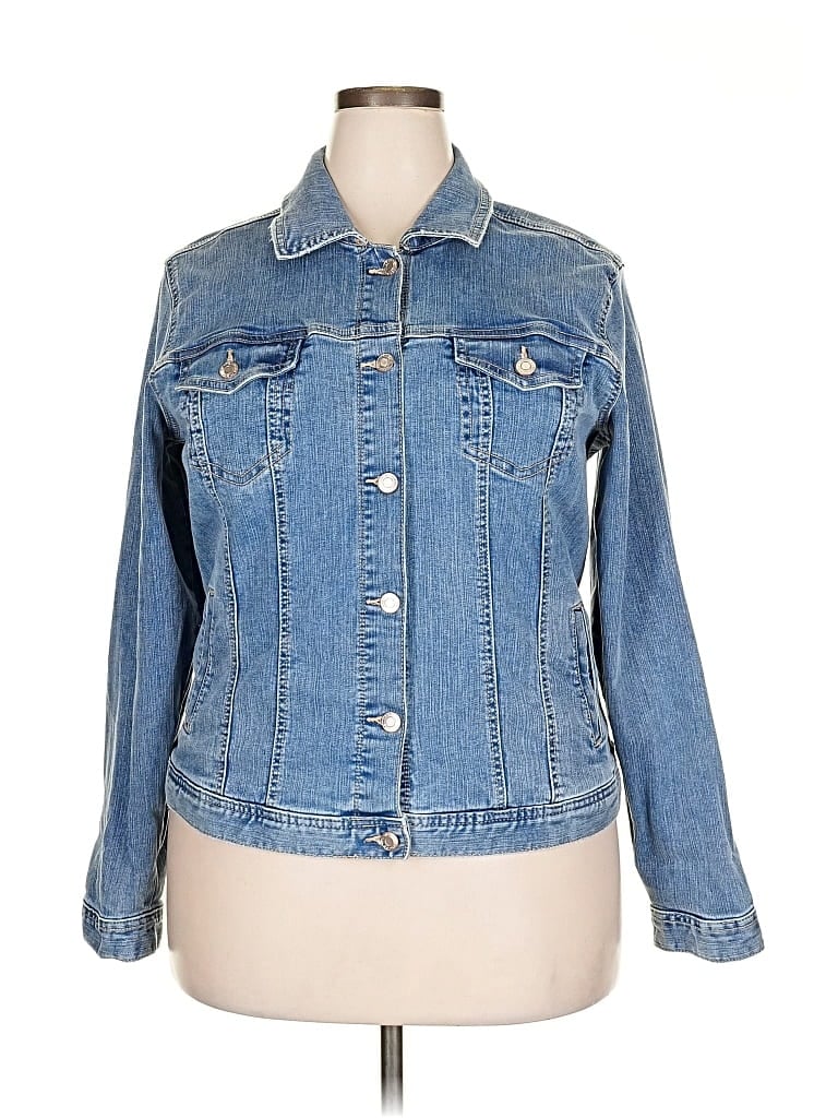 Pre-owned Maurices Denim Jacket In Blue