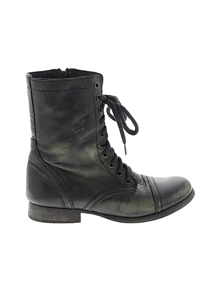 Pre-owned Steve Madden Ankle Boots In Black