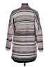 Nic + Zoe 100% Polyester Gray Purple Cardigan Size M - photo 2