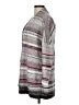 Nic + Zoe 100% Polyester Gray Purple Cardigan Size M - photo 5