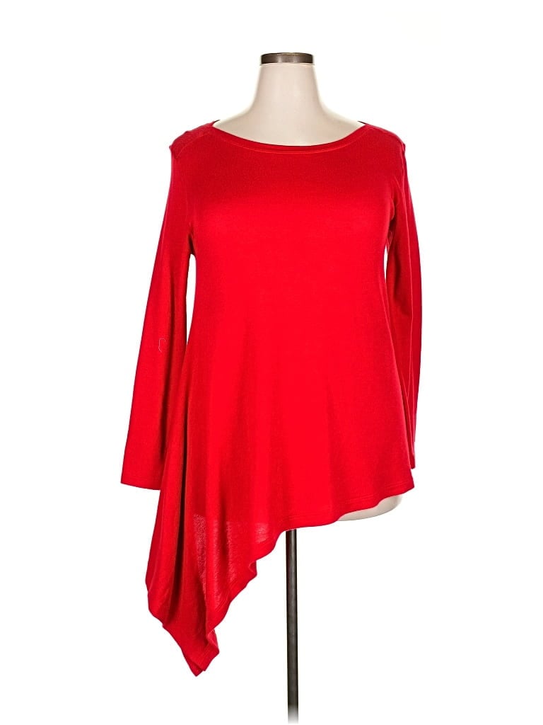 Pre-owned Agnes & Dora Pullover Sweater In Red