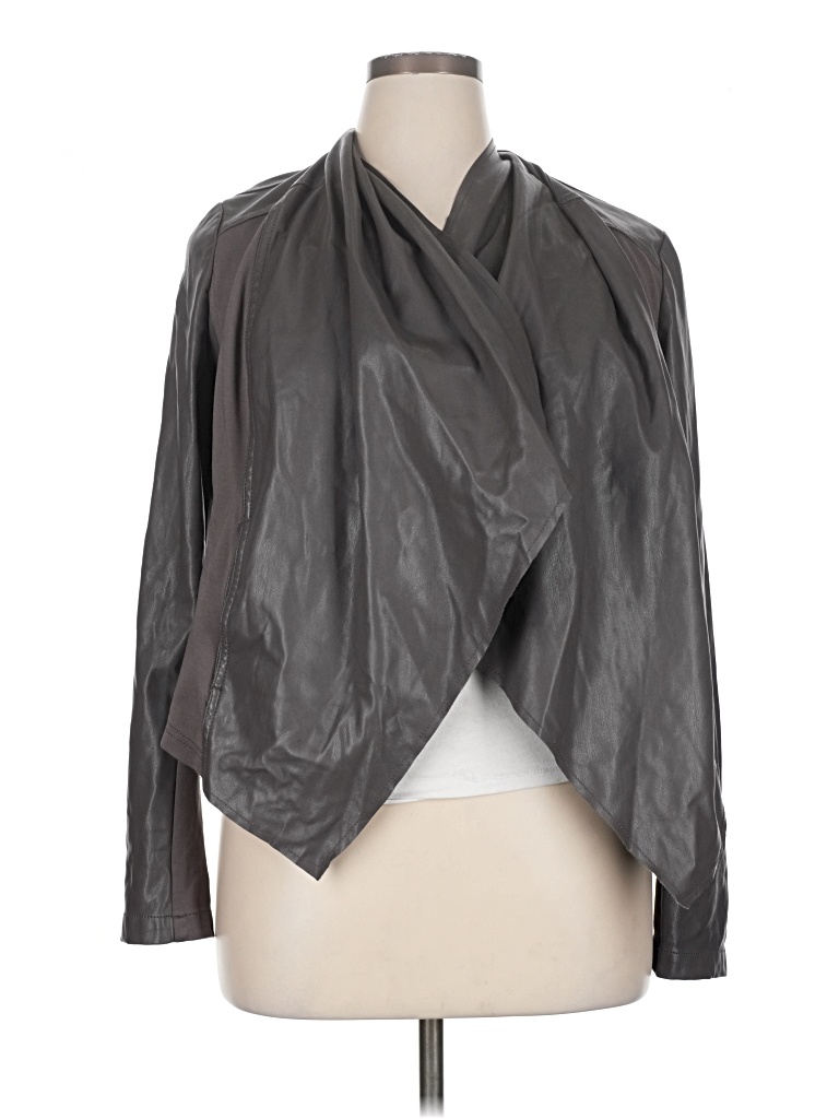 Pre-owned Kut From The Kloth Jacket In Gray