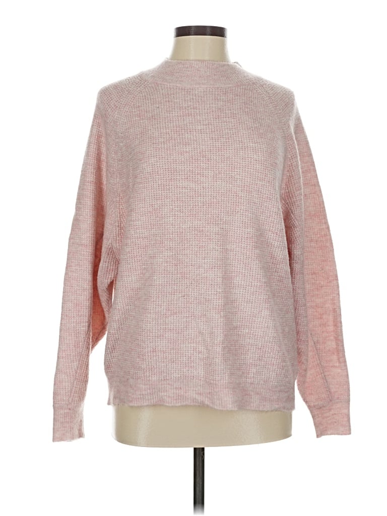 Pre-owned Gap Turtleneck Sweater In Pink