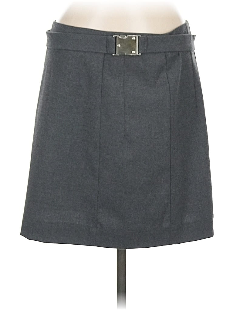 Pre-owned Worthington Casual Skirt In Gray