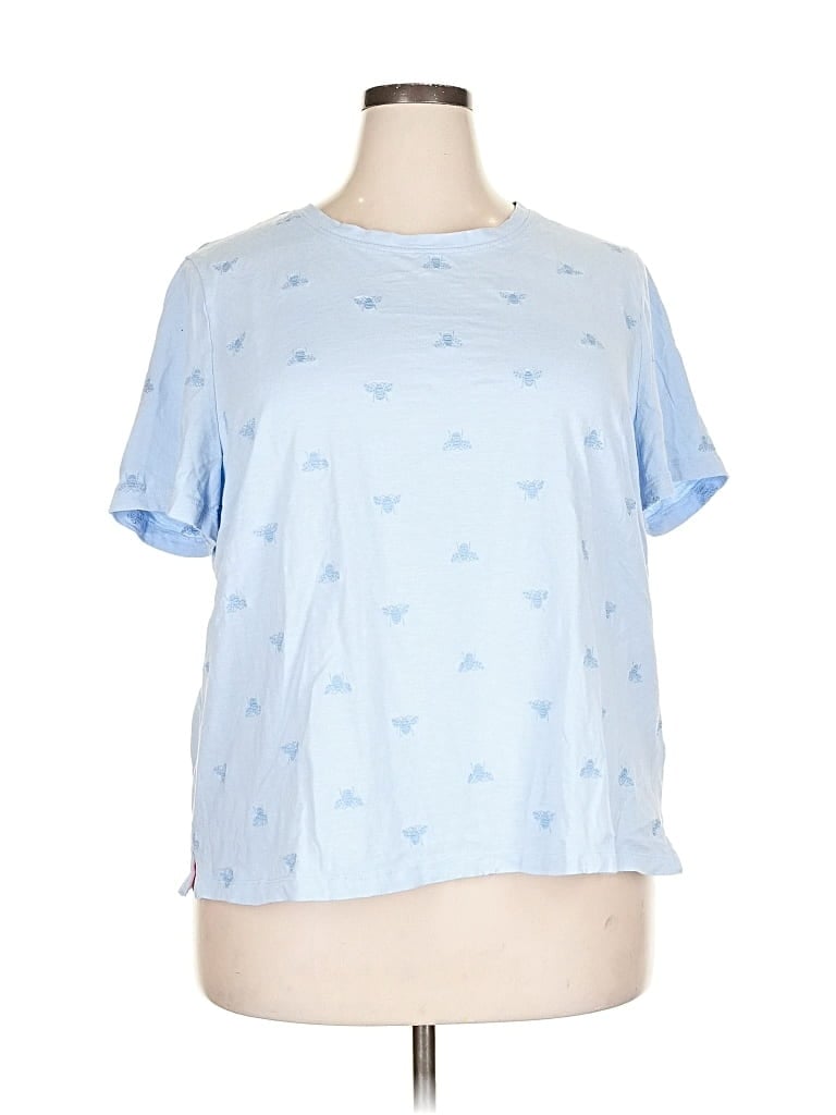Pre-owned Joules Short Sleeve T-shirt In Blue