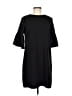 2 Hearts Solid Black Casual Dress Size M - photo 1