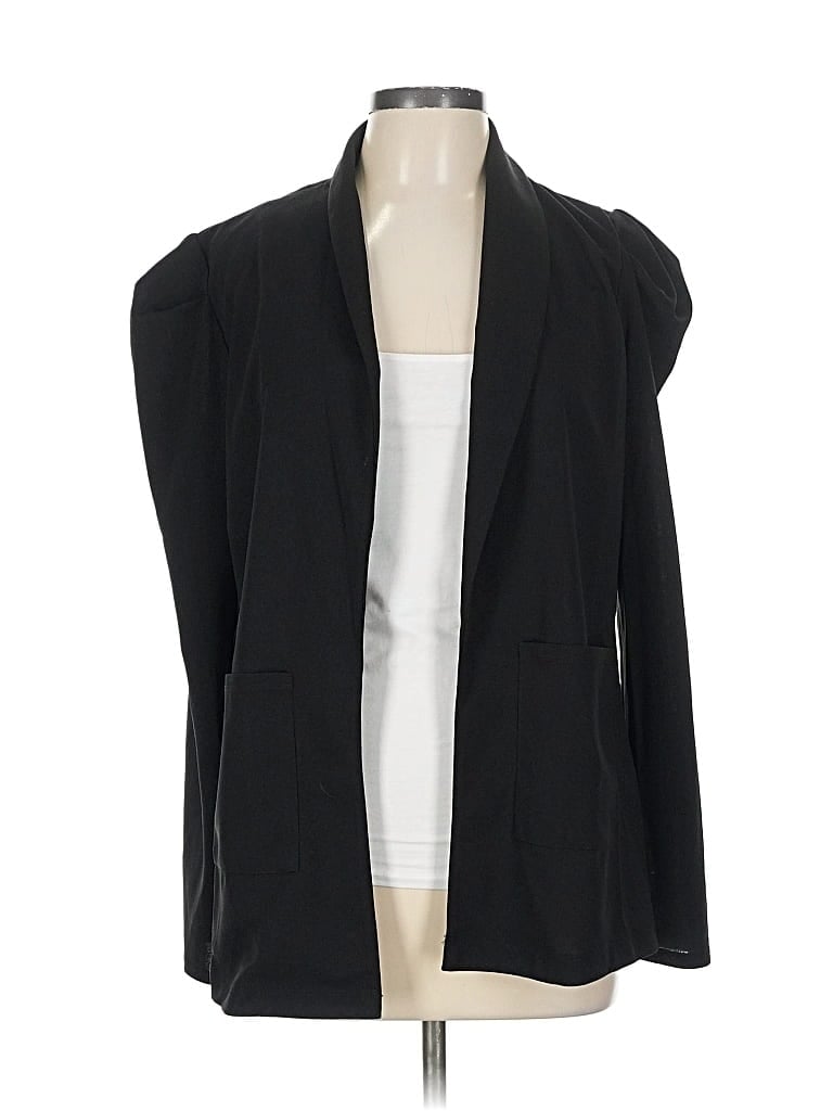 Pre-owned Andree By Unit Blazer Jacket In Black